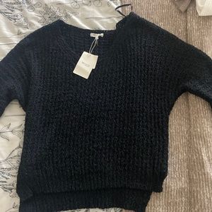 Black Knitted Sweater